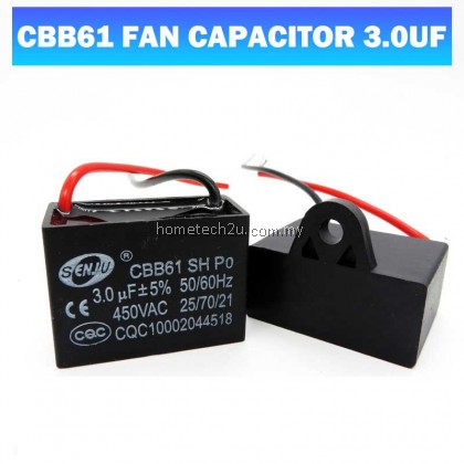 Fan Capasitor Motor Capacitor CBB61 1uf 1.2uf 1.5uf 1.8UF 2uf 2.5uf 3uf 3.5uf 4uf 4.5uf 5uf 6uf 8uf 10uf 12UF 14UF 16UF