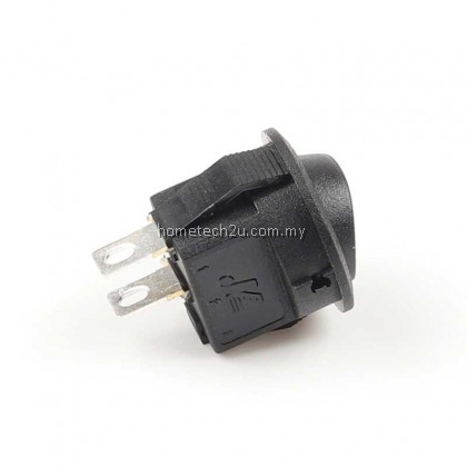 KCD1-105 Diameter 16.5mm 3A/250VAC Round Boat Rocker Switch On-Off Snap SPST Black 2Pin Power Switch Push Button Switch KCD1-105 Diameter 16.5mm 3A/250VAC Round Boat Rocker Switch On-Off Snap SPST Black 2Pin Power Switch Push Button Switch