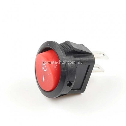 KCD1-105 Diameter 16.5mm 3A/250VAC Round Boat Rocker Switch On-Off Snap SPST Black 2Pin Power Switch Push Button Switch KCD1-105 Diameter 16.5mm 3A/250VAC Round Boat Rocker Switch On-Off Snap SPST Black 2Pin Power Switch Push Button Switch