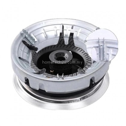 Windproof Stove Dapur Gas Periuk Pot Holder Hood Stainless Steel Fire Ring Gas Cooker Stove over Stand Iron Reducer Cover Gather