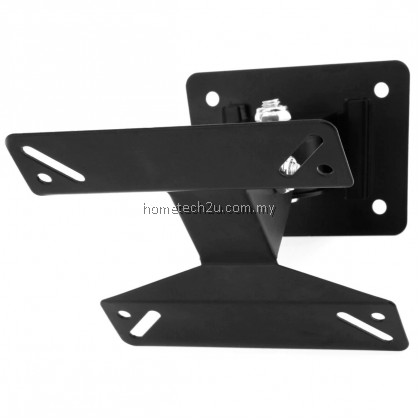 Universal Adjustable TV Wall Mount Bracket Support 180 Degrees Rotation for 14 - 24 Inch LCD LED Flat Panel TV Speaker Universal Adjustable TV Wall Mount Bracket Support 180 Degrees Rotation for 14 - 24 Inch LCD LED Flat Panel TV Speaker