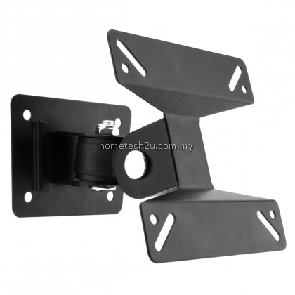 Universal Adjustable TV Wall Mount Bracket Support 180 Degrees Rotation for 14 - 24 Inch LCD LED Flat Panel TV Speaker Universal Adjustable TV Wall Mount Bracket Support 180 Degrees Rotation for 14 - 24 Inch LCD LED Flat Panel TV Speaker