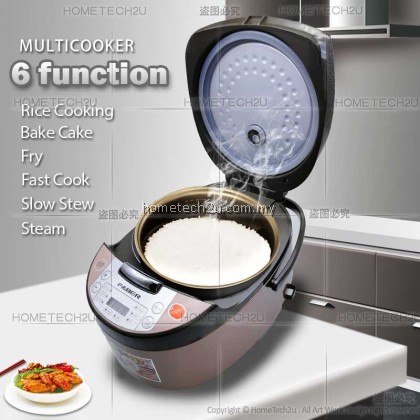 Original Faber Multi Function 1.8L Digital Rice Cooker RISO 18 Non Stick Pot
