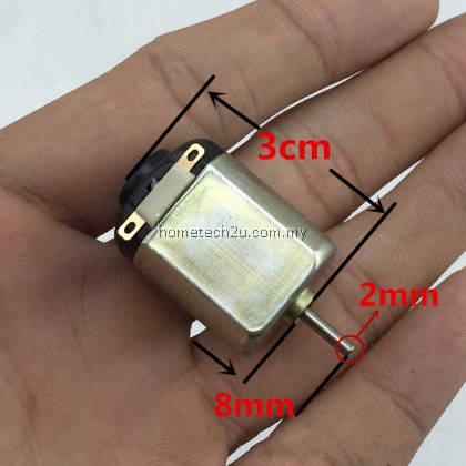 GRADE A Quality 3V 1.8W 20000RPM High Speed Mini Micro DC Motor for DIY Toys Hobbies Smart Car