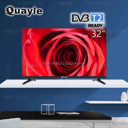 Quayle Digital TV 32 inch 40 inch HD LED TV (DVBT-2) Built in MYTV