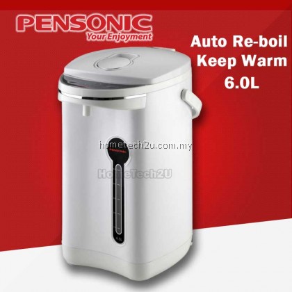 Pensonic 6.0L Thermo Flask Thermopot PTF-600A White Pensonic 6.0L Thermo Flask Thermopot PTF-600A White