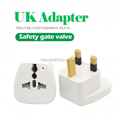 Universal CHINA Multi Pin To Malaysia 3 Pin UK EU US AU TO UK Conversion Plug 2 Pin Socket EU to England Travel Charger Adapter 