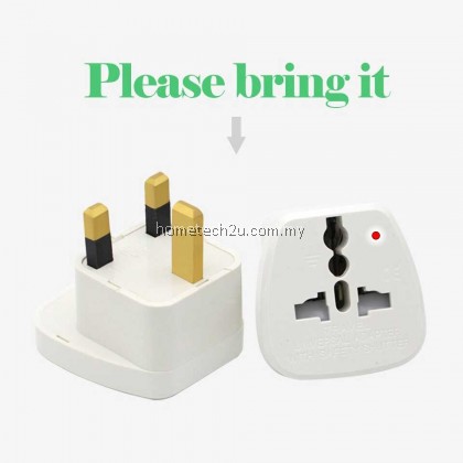 Universal CHINA Multi Pin To Malaysia 3 Pin UK EU US AU TO UK Conversion Plug 2 Pin Socket EU to England Travel Charger Adapter 