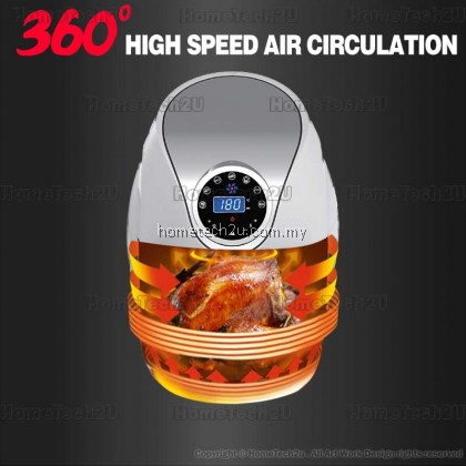 iSONIC 3.2L Multifunction Air Fryer Chicken Oil free Air Fryer Health Fryer Pizza Cooker Smart Touch LCD Electric Deep Airfryer IAF-W320L