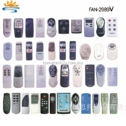 2021 NEW - Universal Ceiling Fan Remote Control with LCD Screen Multi Fan Remote Replacement