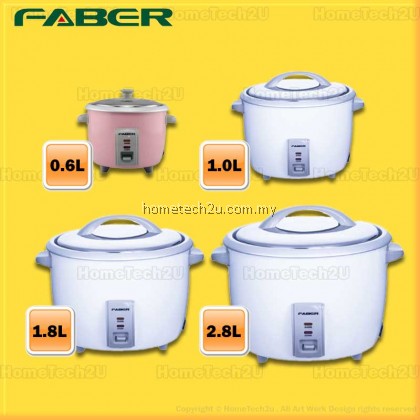 Faber FRC106 FRC210 FRC218 FRC228 Conventional Rice Cooker with Keep Warm 0.6L 1.0L 1.8L 2.8L