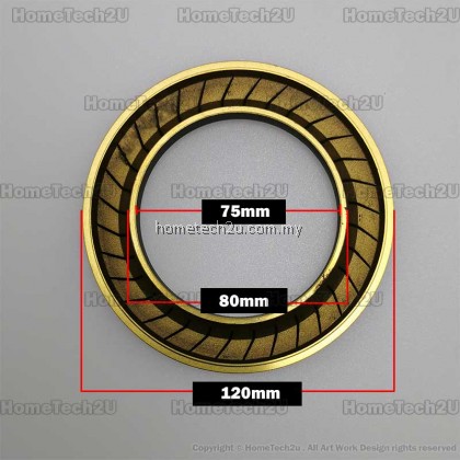 ELBA EGH-F8582GX(BK) Built In Glass Hob Burner Cap Head Outer Inner Ring Tunkung Sumbu Dapur Gas Tanam Cabinet Spare Parts