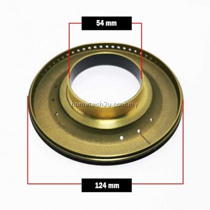 Elba Glass Hob Gas Stove Burner Head Cap Outer Ring For EGH-D8502 EGH-8022 EGH-6022