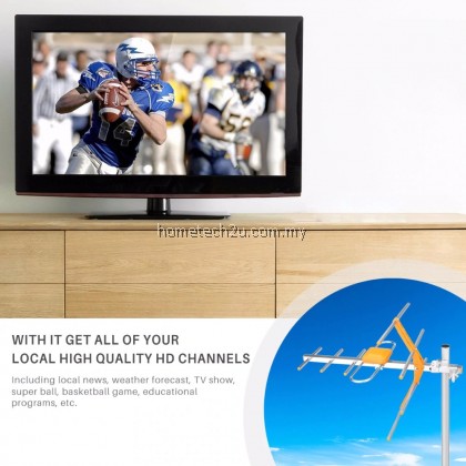 VTEX MYTV HD Digital Outdoor TV Antenna For DVBT2 HDTV MYFREEVIEW High Gain Strong Signal Outdoor Aerial Arial HD-202