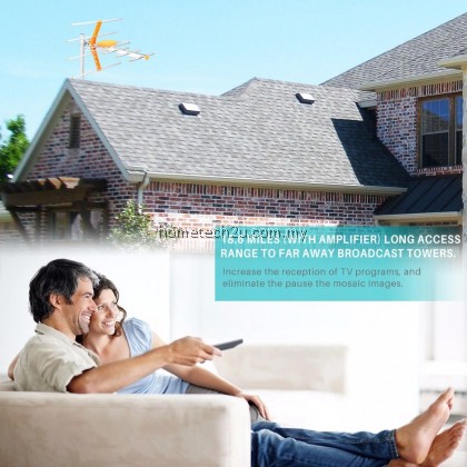 VTEX MYTV HD Digital Outdoor TV Antenna For DVBT2 HDTV MYFREEVIEW High Gain Strong Signal Outdoor Aerial Arial HD-202