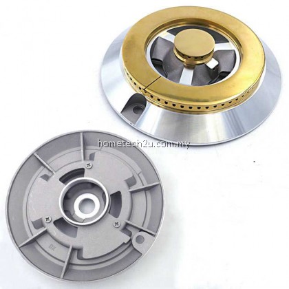 Gas Stove Burner Head Glass Hob Burner Cap Inner Outer Ring For Cornell Tungkung Dapur Gas Kaca Spare Parts
