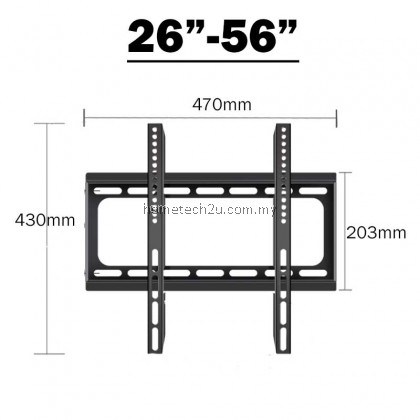 Premium Quality-Phison Universal 50KG TV Wall Mount Bracket Fixed Flat Panel TV Stand Holder Frame for 26-65 Inch Plasma TV HDTV LCD LED Monitor Premium Quality-Phison Universal 50KG TV Wall Mount Bracket Fixed Flat Panel TV Stand Holder Frame for 26-65 Inch Plasma TV HDTV LCD LED Monitor