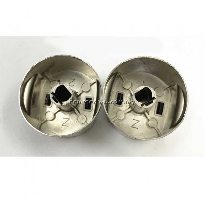2Pcs 8mm Hole Elegant Metal Gas Stove Hob Cooker Switch Knobs button 45 degree Universal Replacement 2Pcs 8mm Hole Elegant Metal Gas Stove Hob Cooker Switch Knobs button 45 degree Universal Replacement