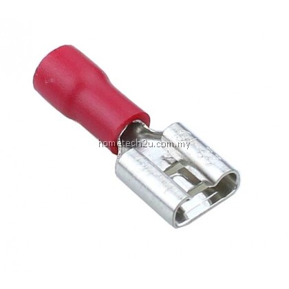 FDD2-250 6.3mm Cable lug Clip Wire Connector Female Insulated Electrical Crimp Terminal for 1.5-2.5mm2 Connectors Cable Modify Car Motor FDD2-250 6.3mm Cable lug Clip Wire Connector Female Insulated Electrical Crimp Terminal for 1.5-2.5mm2 Connectors Cable Modify Car Motor