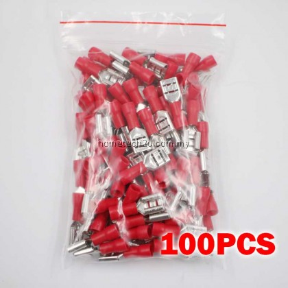 FDD2-250 6.3mm Cable lug Clip Wire Connector Female Insulated Electrical Crimp Terminal for 1.5-2.5mm2 Connectors Cable Modify Car Motor FDD2-250 6.3mm Cable lug Clip Wire Connector Female Insulated Electrical Crimp Terminal for 1.5-2.5mm2 Connectors Cable Modify Car Motor
