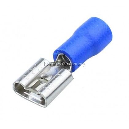 FDD2-250 6.3mm Cable lug Clip Wire Connector Female Insulated Electrical Crimp Terminal for 1.5-2.5mm2 Connectors Cable Modify Car Motor FDD2-250 6.3mm Cable lug Clip Wire Connector Female Insulated Electrical Crimp Terminal for 1.5-2.5mm2 Connectors Cable Modify Car Motor