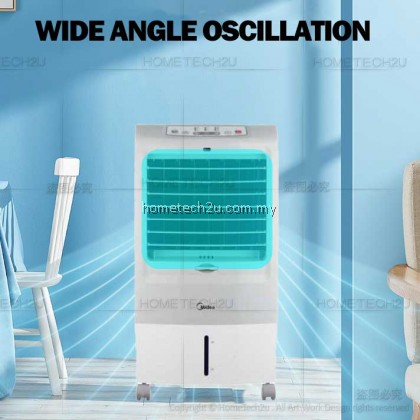 Midea Air Cooler Penyejuk Udara 15L with Remote Control MAC-120AR MAC-215F INCLUEDED 2 x Ice Pack