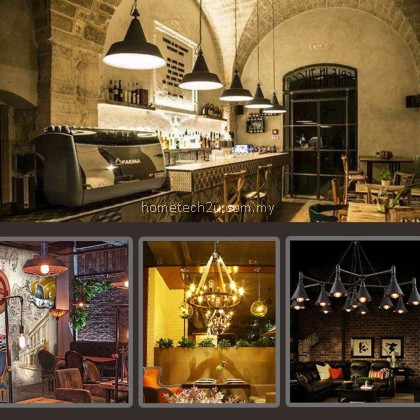 Vintage LED Filament Candle Light Retro Edison Globe Bulb E27 A60 Screw Bayonet Base 220V Cool Warm White Lamp
