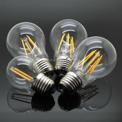 Vintage LED Filament Candle Light Retro Edison Globe Bulb E27 A60 Screw Bayonet Base 220V Cool Warm White Lamp