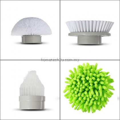 Electric Powered Spin Scrubber Scrubbing Brush Head Spare Parts Accessories