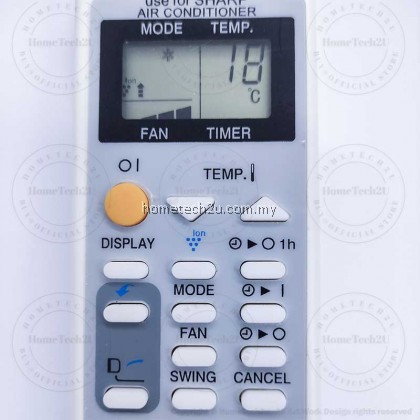 SHARP AIR CONDITIONING REMOTE CONTROL replacement SHARP AIR CONDITIONING REMOTE CONTROL replacement