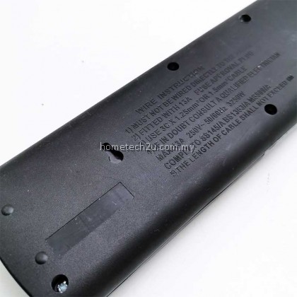 (Sirim)APRO Extension Plug Trailing Socket Wire Cable Soket Extention with Surge Protection