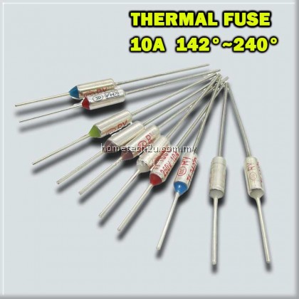 Rice Cooker Thermal Fuse 250V 10A Temperature Celsius 105 110 115 120 130 133 142 155 165 169 172 184 185 192 216 240 Degree