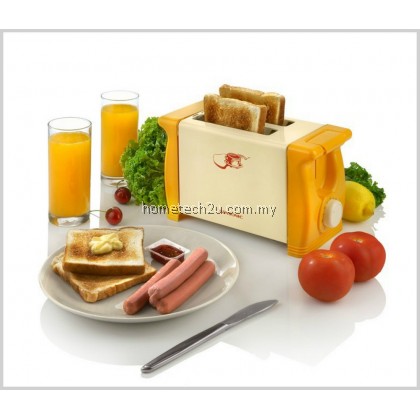 Pensonic 2 Slice Pop Up Bread Toaster AK-3N Yellow Pensonic 2 Slice Pop Up Bread Toaster AK-3N Yellow