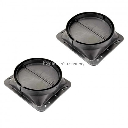 Kitchen hood cover valve air outlet base cap 150/160mm ducting hose spare parts accessories penyedut asap dapur
