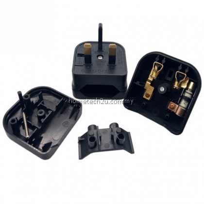 Euro EU 2 Pin To UK 3Pin Plug Adapter Power Socket Travel Charger Adapter Converter Wall Charger Converter