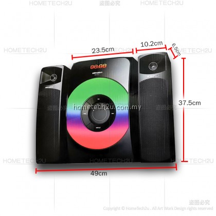 AmpAudio Bluetooth Multimedia Speaker System Home Theatre Computer Speakers FM Radio USB Playback AmpAudio Bluetooth Multimedia Speaker System Home Theatre Computer Speakers FM Radio USB Playback