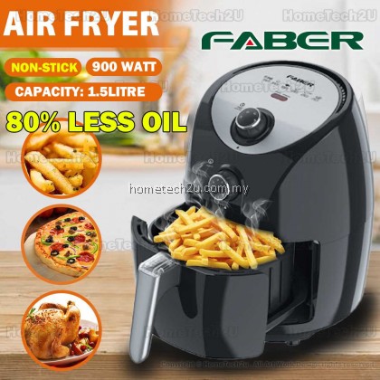 Faber 1.5L Health Air Fryer Cooker Smart Fryer Airfryer Oil Free Multi-function Chicken Fryer French fries Frying Pot