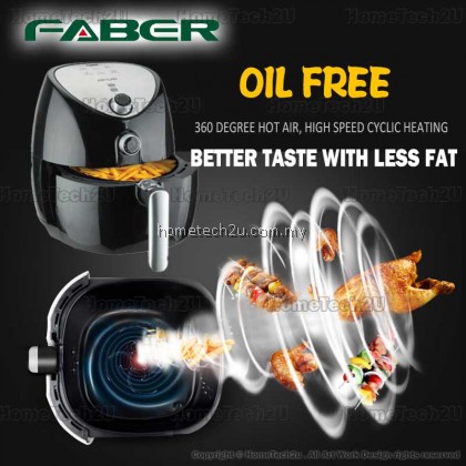 Faber 1.5L Health Air Fryer Cooker Smart Fryer Airfryer Oil Free Multi-function Chicken Fryer French fries Frying Pot