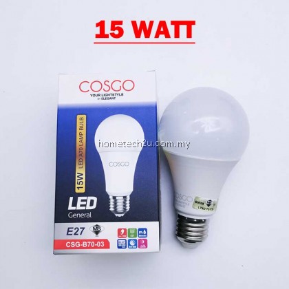 COSGO LED Bulb E27 with SIRIM Light Bulb 5W 10W 13W 15W 18W 6500K Daylight MENTOL LAMPU LED COSGO LED Bulb E27 with SIRIM Light Bulb 5W 10W 13W 15W 18W 6500K Daylight MENTOL LAMPU LED