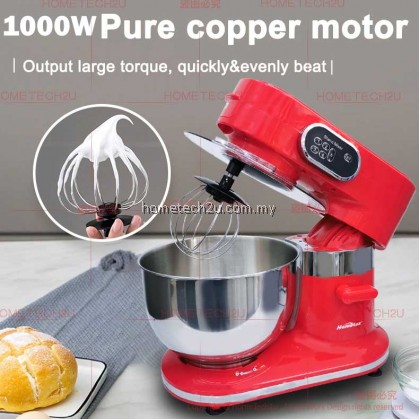 Homelux Stand Mixer Heavy Duty 6.5L 2.5KG 1000W Professional Baking Mixer Cake Mixer Low Noise Sirim HSM-F612 揉面机 打蛋机 Homelux Stand Mixer Heavy Duty 6.5L 2.5KG 1000W Professional Baking Mixer Cake Mixer Low Noise Sirim HSM-F612 揉面机 打蛋机