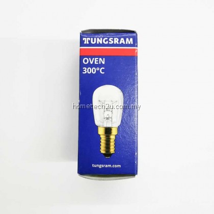 Tungsram E14 25W 300°C Oven Bulb High Temperature 300 Celsius Degree Oven Toaster/Steam Light Bulbs Cooker Hood Lamps Microwave Oven Bulbs