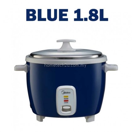 MIDEA 1.0L 1.8L CONVENTIONAL RICE COOKER MR-GM10SDA-R / MR-GM10SDA-B MR-GM18SDA Periuk Nasi,电饭锅