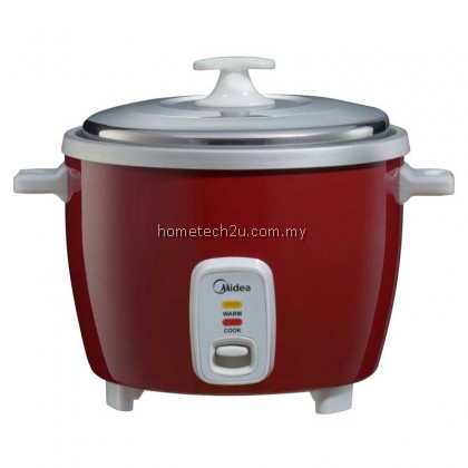 MIDEA 1.0L 1.8L CONVENTIONAL RICE COOKER MR-GM10SDA-R / MR-GM10SDA-B MR-GM18SDA Periuk Nasi,电饭锅