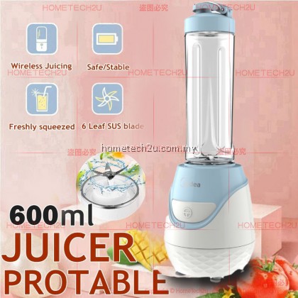 Midea Personal Blender 0.6L 600ml MBL-1000 Mini Blender Portable Juice Blender Smoothie Blender