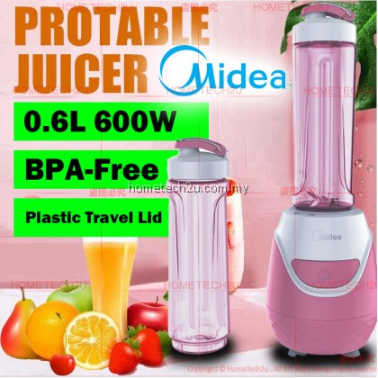 Midea Personal Blender 0.6L 600ml MBL-1000 Mini Blender Portable Juice Blender Smoothie Blender