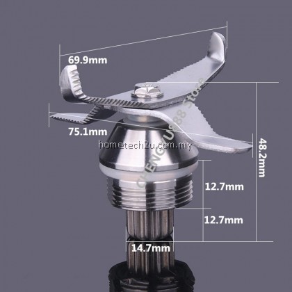 Heavy Duty Commercial Blender Jug Blade Ice Crusher Knife Replacement Blender spare parts for 767 series Innofood The Baker TM-767