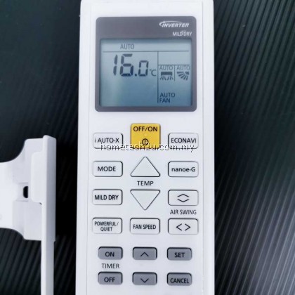 Original Panasonic Aircond Remote Control Air Conditioner A75C07360 A75C03550 iAUTO ECONAVI nanoe-G INVERTER Original Panasonic Aircond Remote Control Air Conditioner A75C07360 A75C03550 iAUTO ECONAVI nanoe-G INVERTER