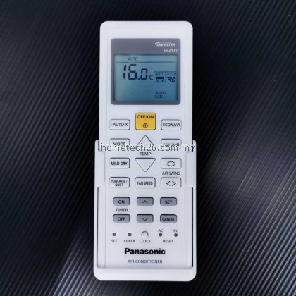 Original Panasonic Aircond Remote Control Air Conditioner A75C07360 A75C03550 iAUTO ECONAVI nanoe-G INVERTER Original Panasonic Aircond Remote Control Air Conditioner A75C07360 A75C03550 iAUTO ECONAVI nanoe-G INVERTER