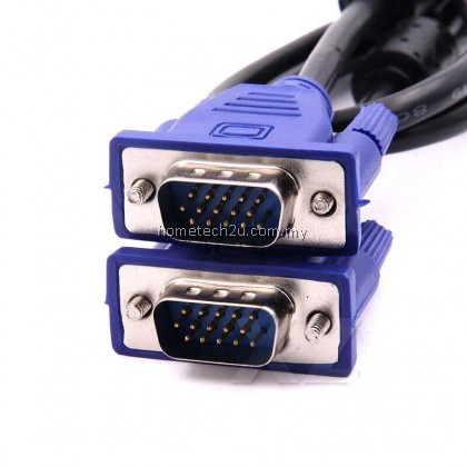 VGA Cable VGA Male to VGA Male Extension 15PIN Cable Computer Monitor Connector For PC TV projector Converter 1.5m 3M 5M 10M