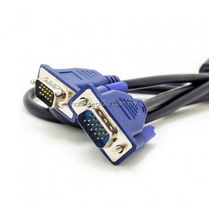 VGA Cable VGA Male to VGA Male Extension 15PIN Cable Computer Monitor Connector For PC TV projector Converter 1.5m 3M 5M 10M